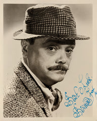 Bernard Fox signed photo