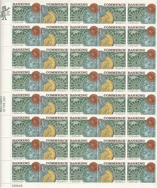 Banking & Commerce Stamps