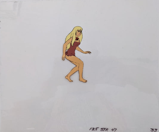 Jana Of The Jungle Original Animation Cel