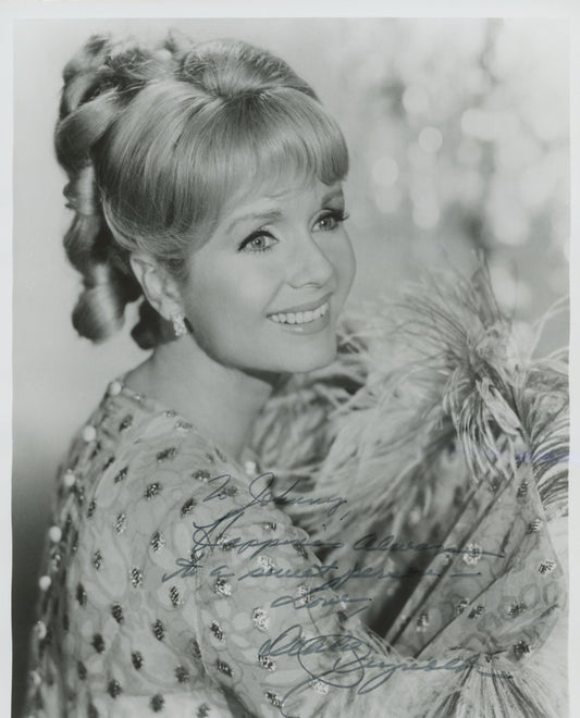 Debbie Reynolds signed photo. GFA Authenticated