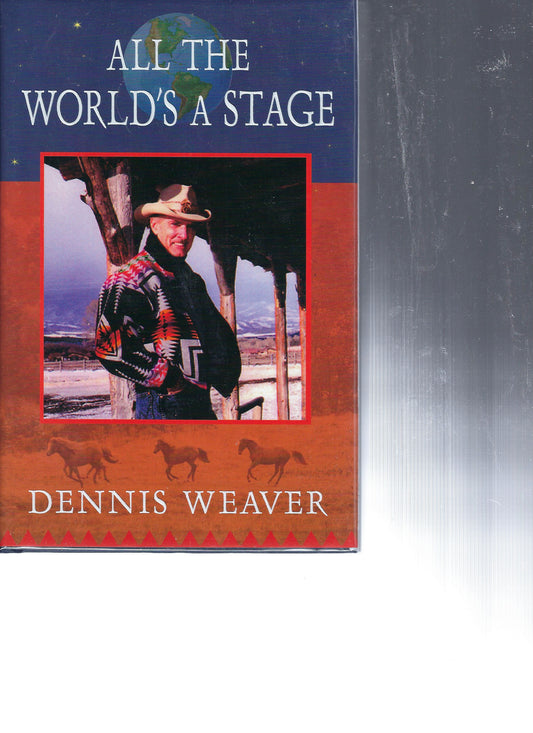 Dennis Weaver signed book