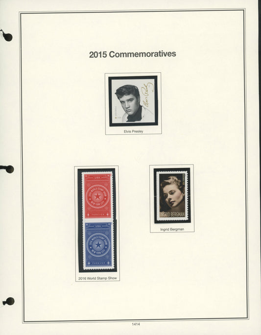 2015 Commemorative Stamps