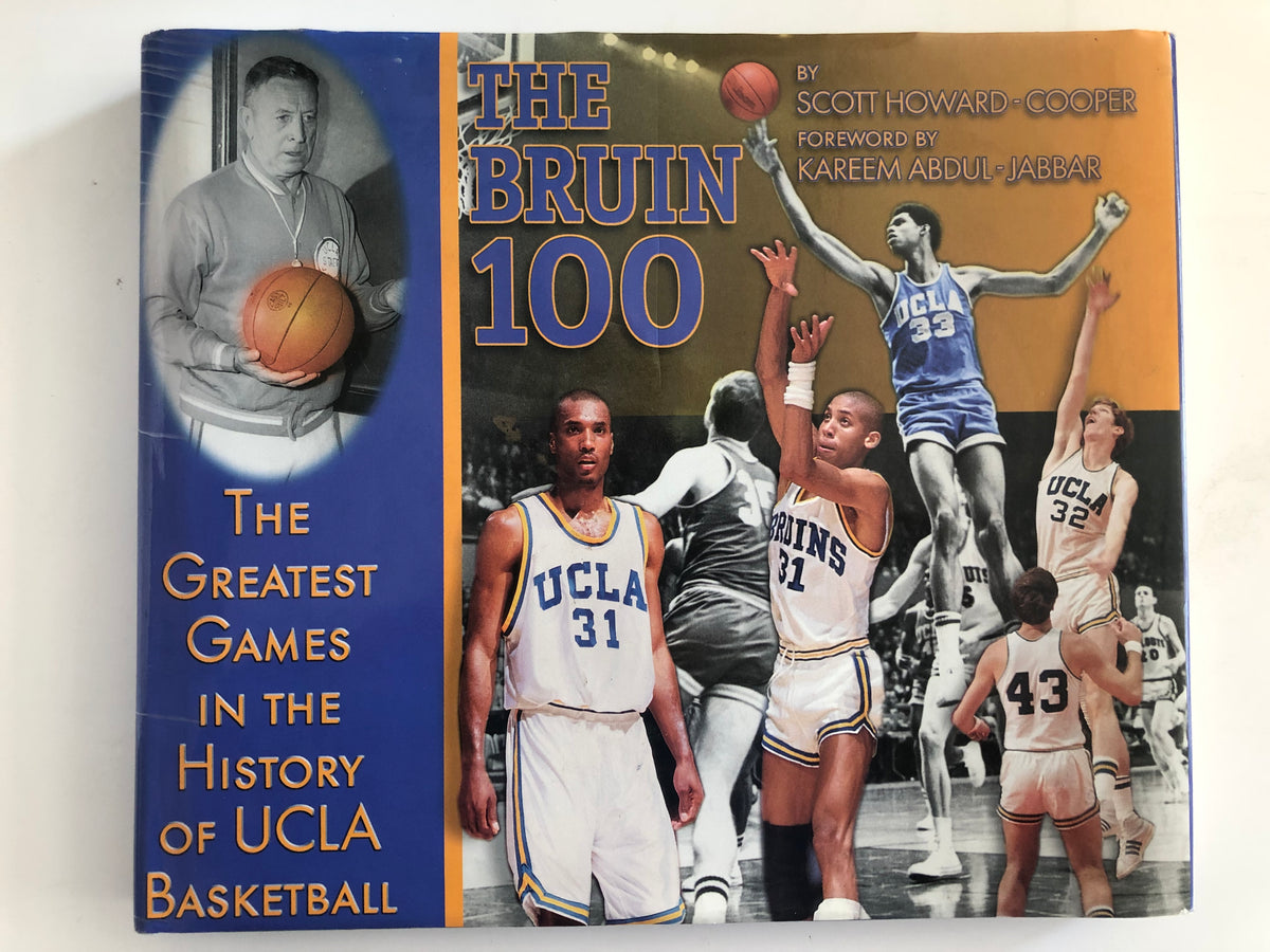 The Bruin 100 signed book autographed by Kareem Abdul-Jabbar