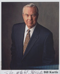 Bill Kurtis signed photo