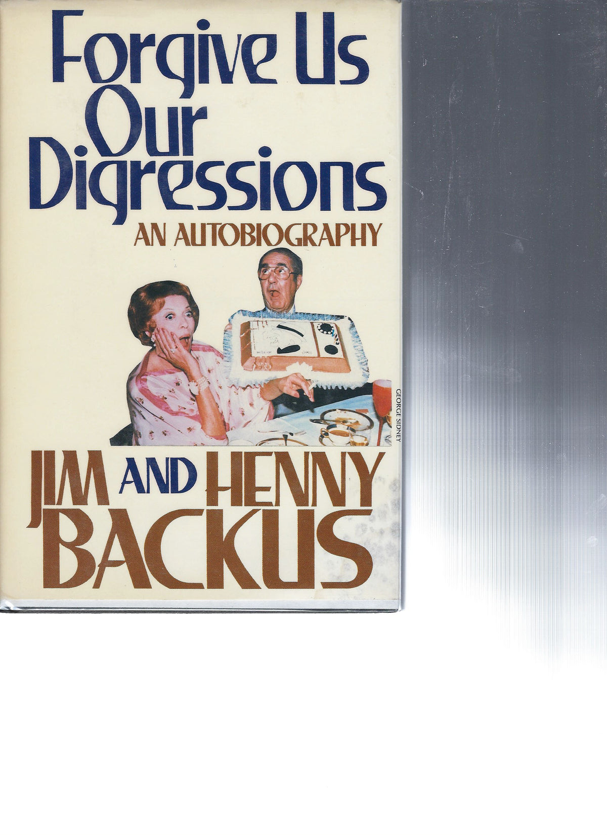 Jim and Henny Backus signed book