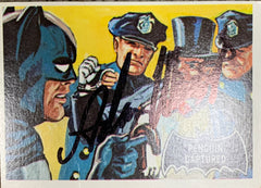 Adam West Batman signed 1966 trading card