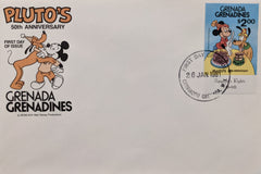 1981 Grenada  Pluto's 50th Anniversary First Day Cover