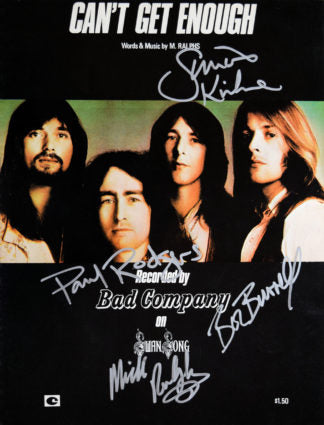 Bad Company  Bad Company – Can’t Get Enough – 1974