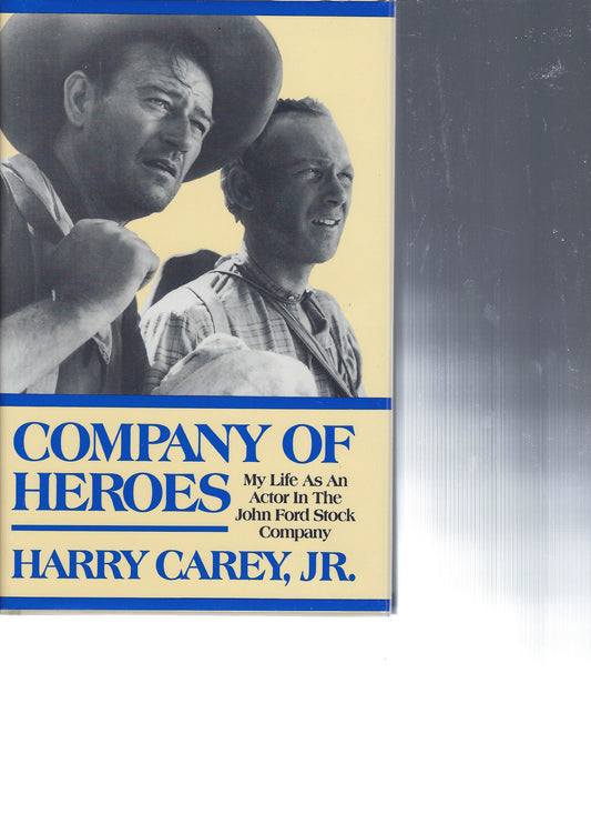 Harry Carey Jr. signed book