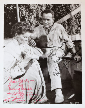 Bogart, Humphrey & Hepburn, Katherine  Bogart & Hepburn
8 x 10 Photo