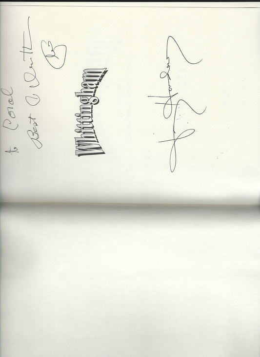 Whittingham Jay Hovdey signed book