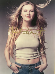 Actress Kirsten Dunst signed photo