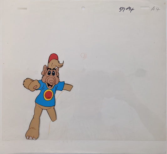 ALF Tales Original Sketch and Animation Cel