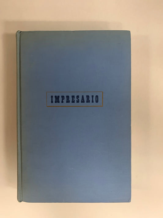 Impresario first edition book