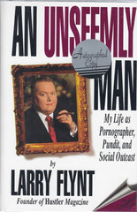 Larry Flynt signed book