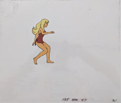 Jana Of The Jungle Original Animation Cel