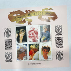 Antigua & Barbuda Princess Diana commemorative stamp set