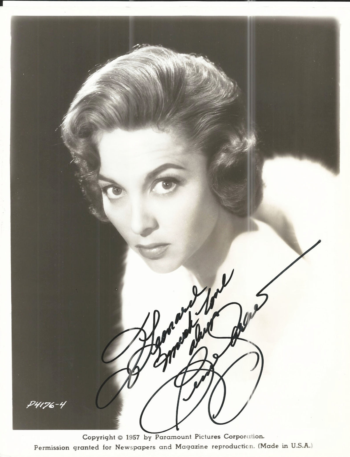 Beverly Garland Signed Photo