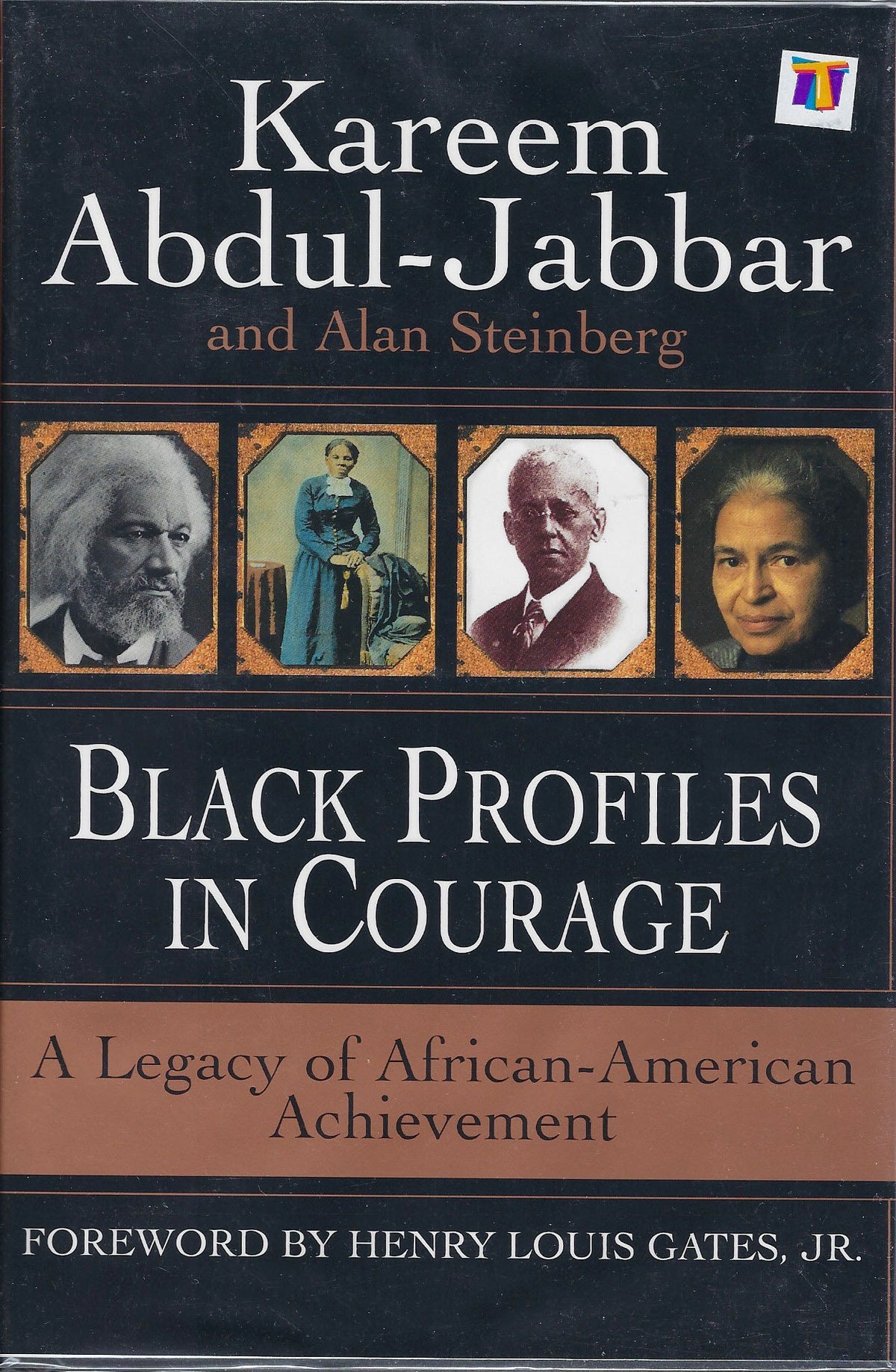 Black Profiles in Courage Kareem Abdul-Jabbar signed book