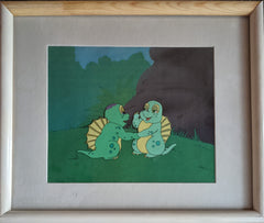 Dink, The Little Dinosaur Framed Animation Cel