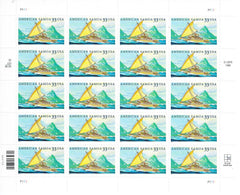 American Samoa USA Stamp Sheet