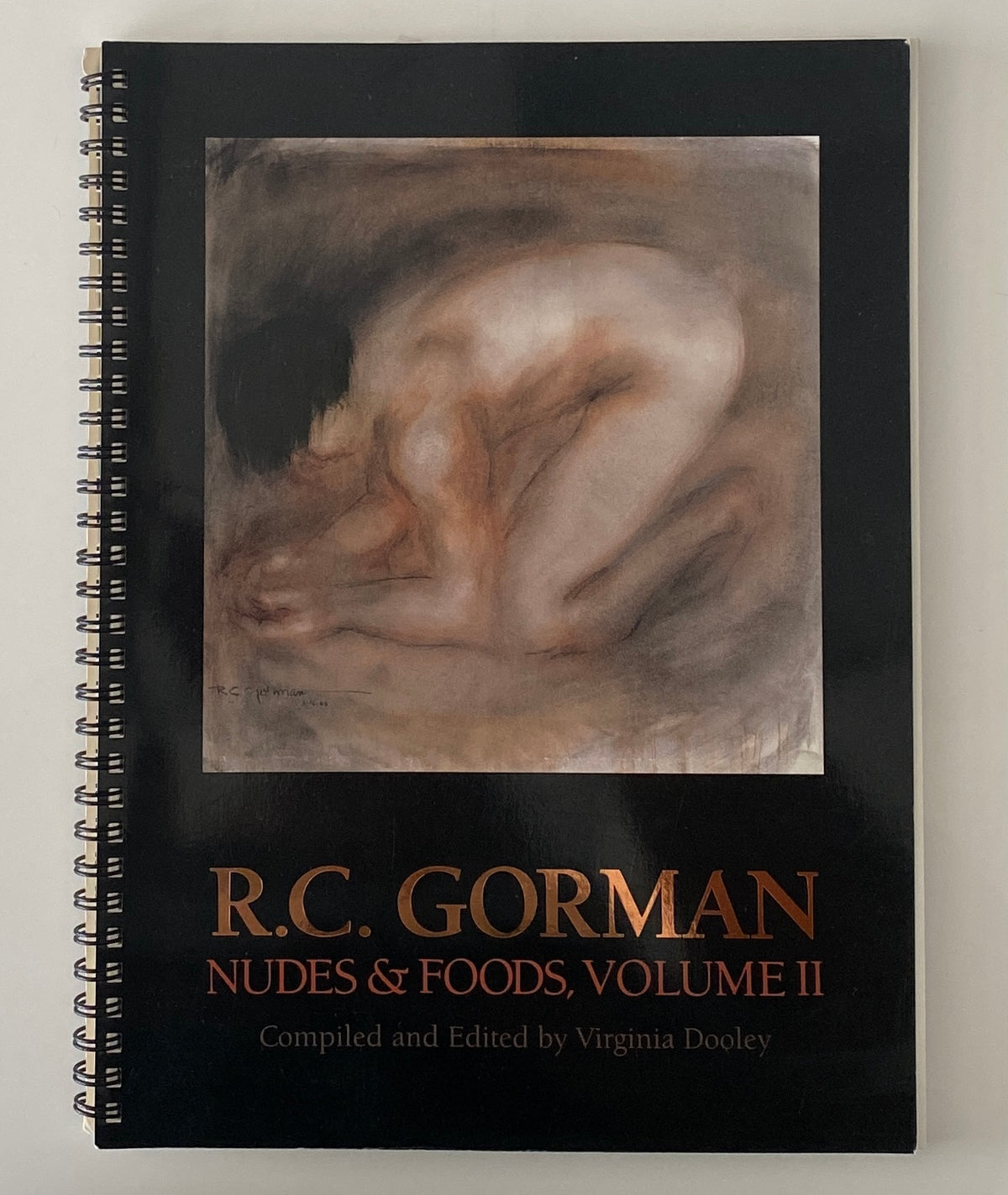 R.C Gorman signed book and photo