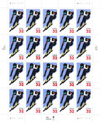 Alpine Skiing Stamps