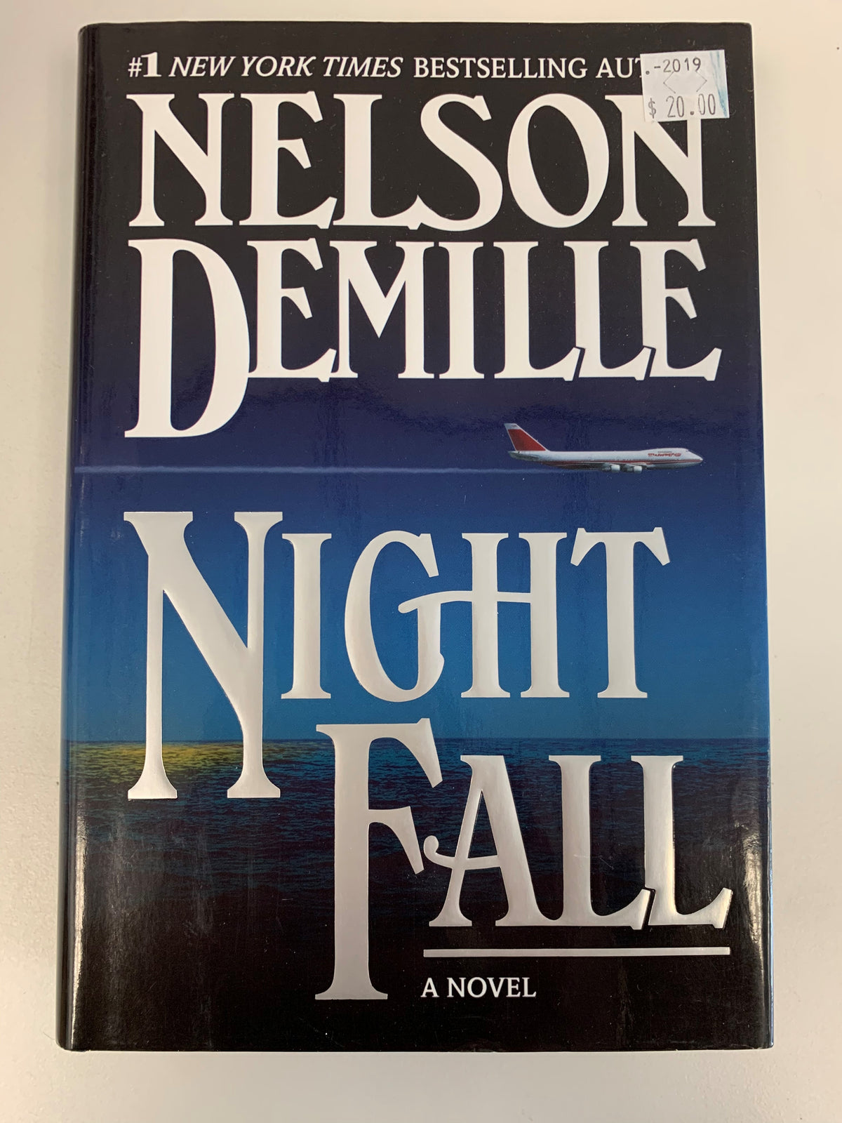 Night Fall Nelson DeMille signed first edition book