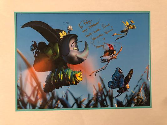 A Bug's Life Jonathan Harris signed movie photo