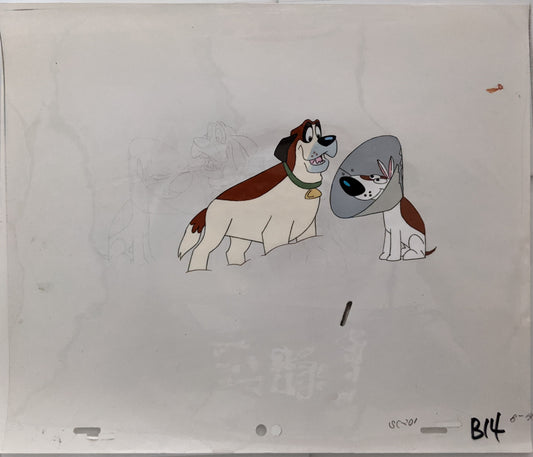 Beethoven Original Animation Art Cel