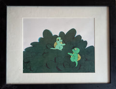 Dink, The Little Dinosaur Framed Animation Cel