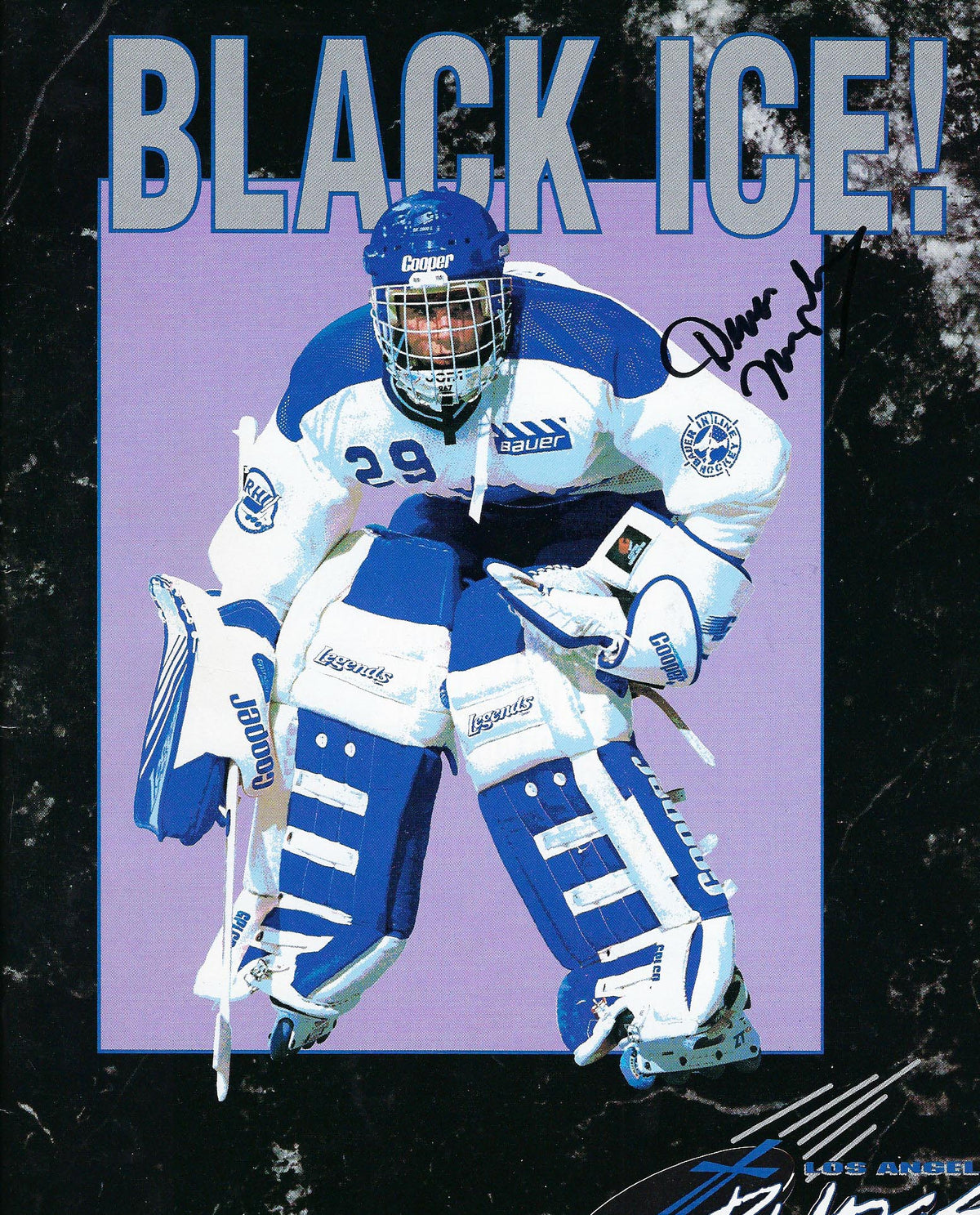 Black Ice Signed Magazine