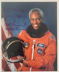 Astronaut Guion Bluford Jr. signed official NASA photo. GFA Authenticated