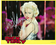 Dick Tracy Madonna signed movie photo