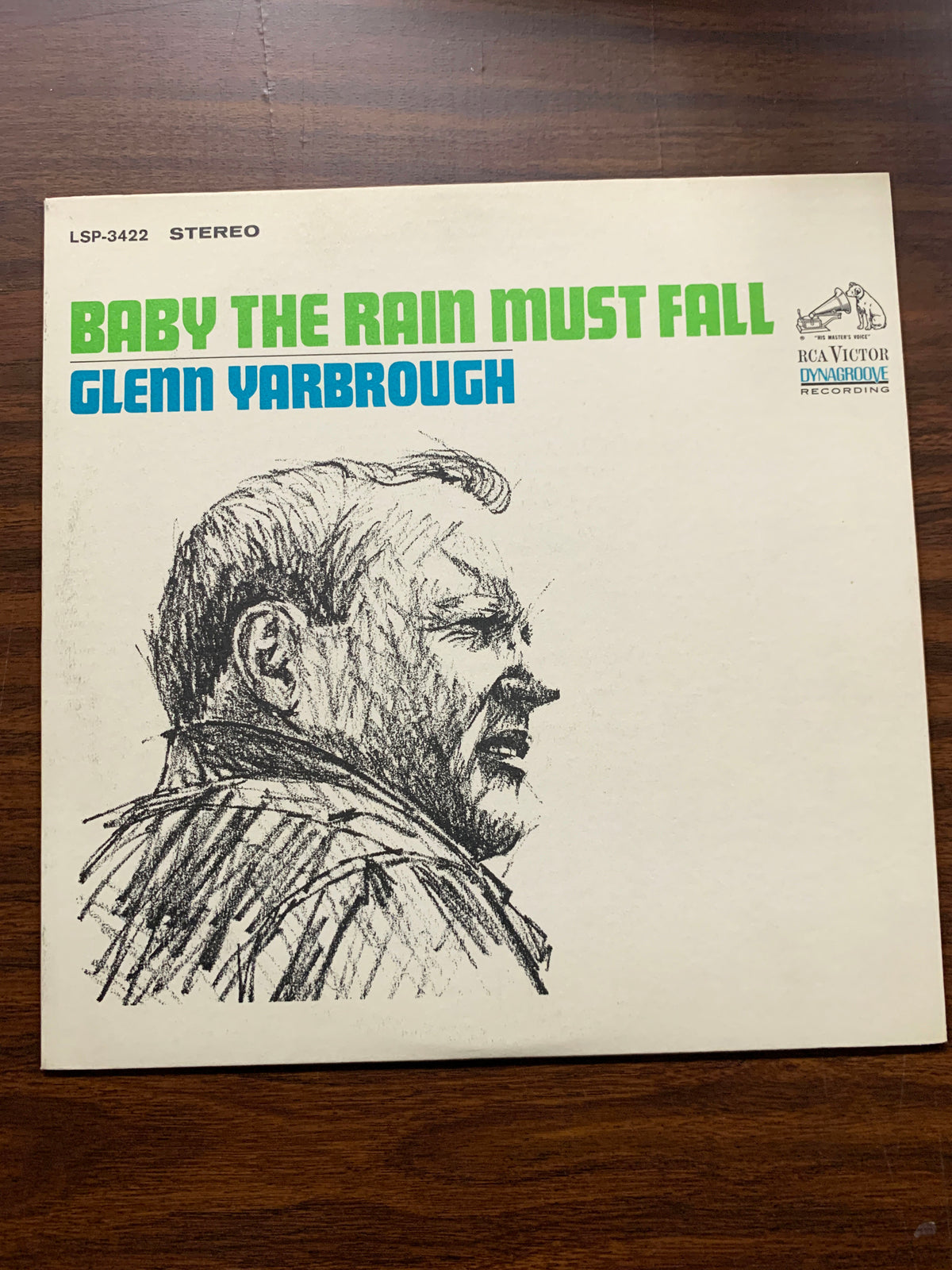 Baby The Rain Must Fall Glenn Yarbrough Album