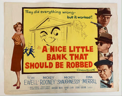 A Nice Little Bank That Should Be Robbed vintage movie poster