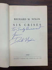 Six Crises signed by Richard Nixon