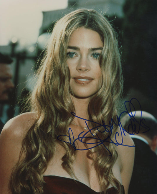 Denise Richards signed photo