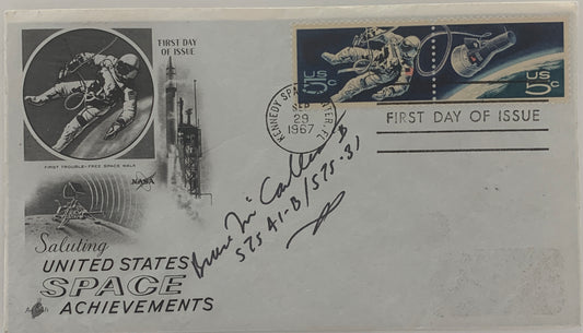 Astronaut Bruce McCandless II signed FDC