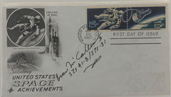 Astronaut Bruce McCandless II signed FDC