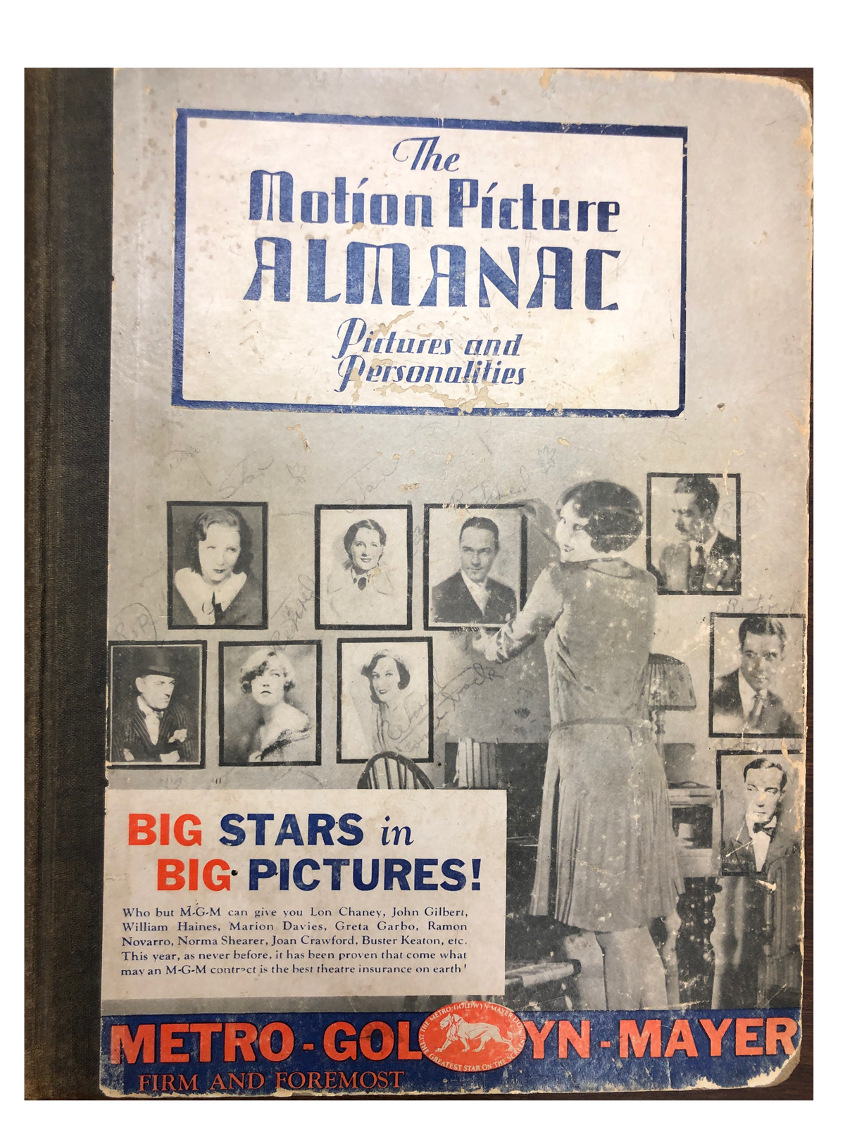 The Motion Picture Almanac vintage hardcover book