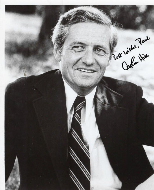 Arthur Hill signed photo