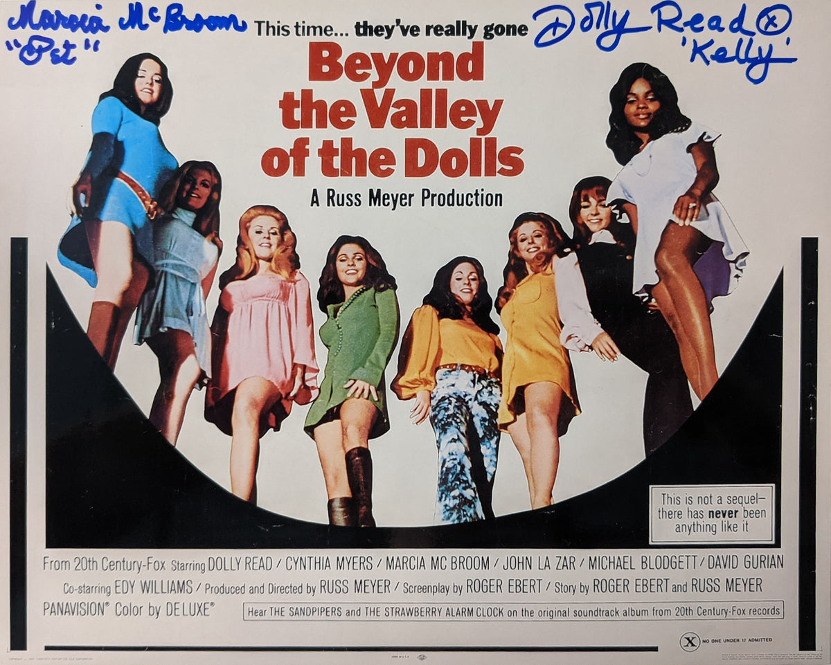 Beyond the Valley of the Dolls signed photo