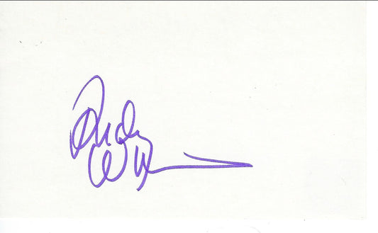 Andy Williams original signature