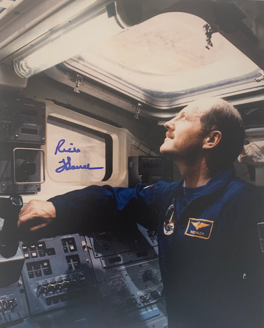 Astronaut Rick Hauck signed photo