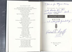 The Radio Red Killer Richard A. Lupoff signed book