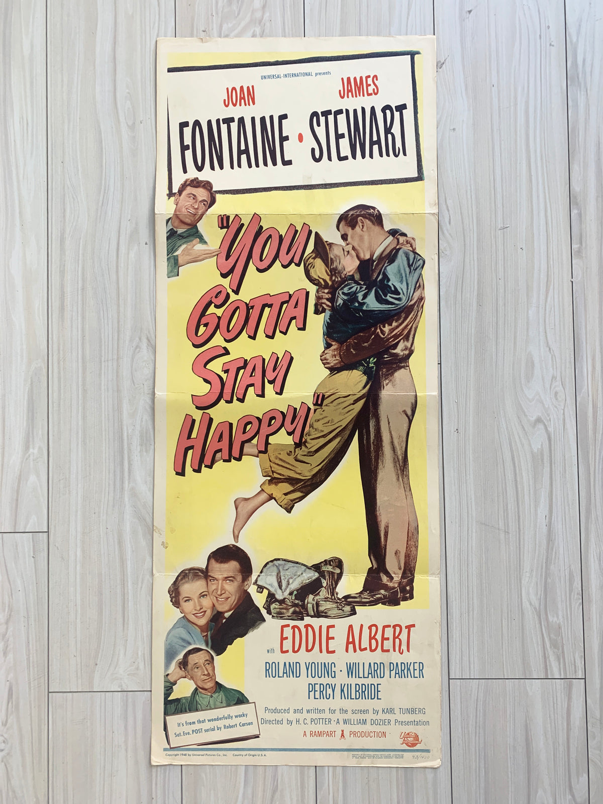 You Gotta Stay Happy original 1948 vintage movie poster