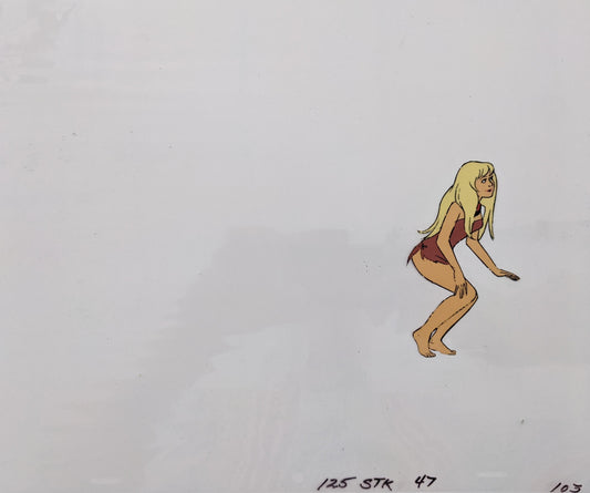 Jana Of The Jungle Original Animation Cel