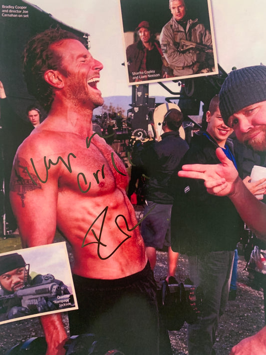 Bradley Cooper signed photo