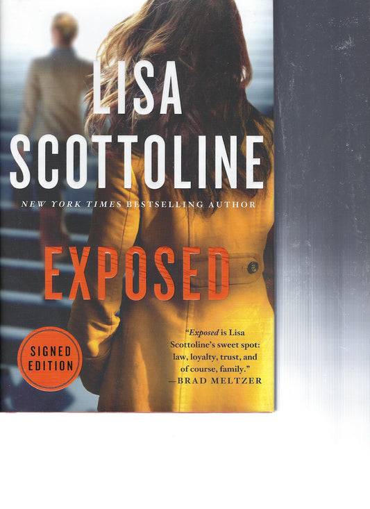 Exposed Lisa Scottoline signed book